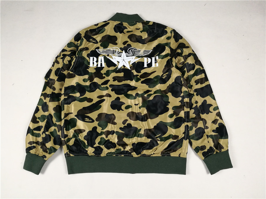 [buy more save more]1:1 quality version bape camo ma-1