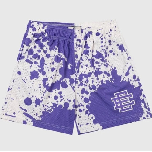 Eric Emanuel EE logo shorts inkjet style