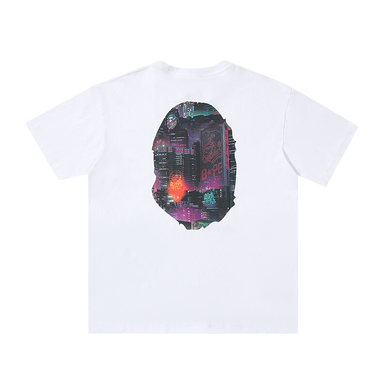 [buy more save more] bape hong kong limited big ape logo tee