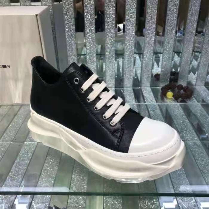 Rick 0wens DRKSHDW leather low shoes sneaker