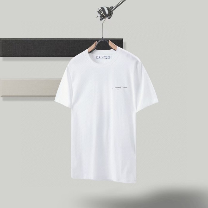 Off-white Blue Oil Painting Tee