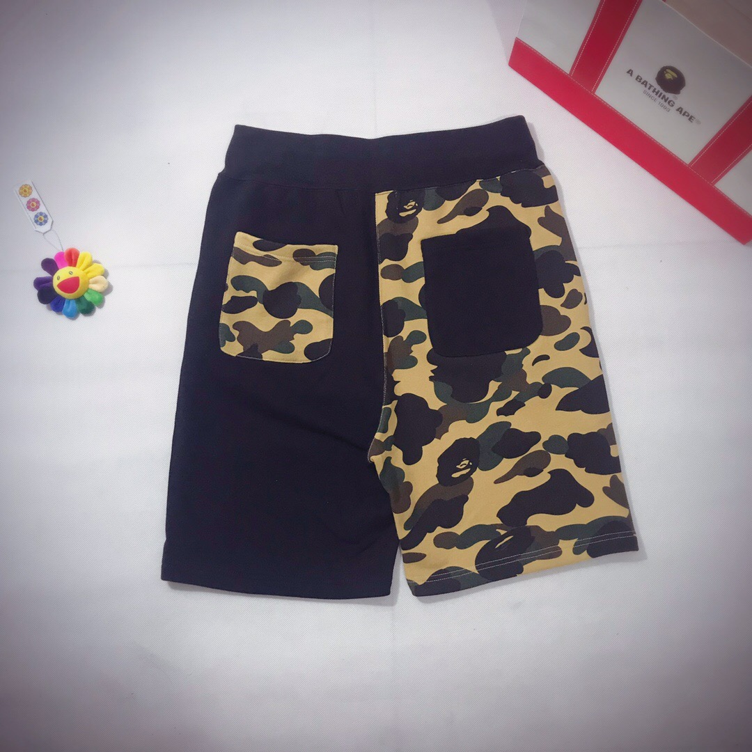 [buy more save more]1:1 version bape shark F**e shorts 6 styles
