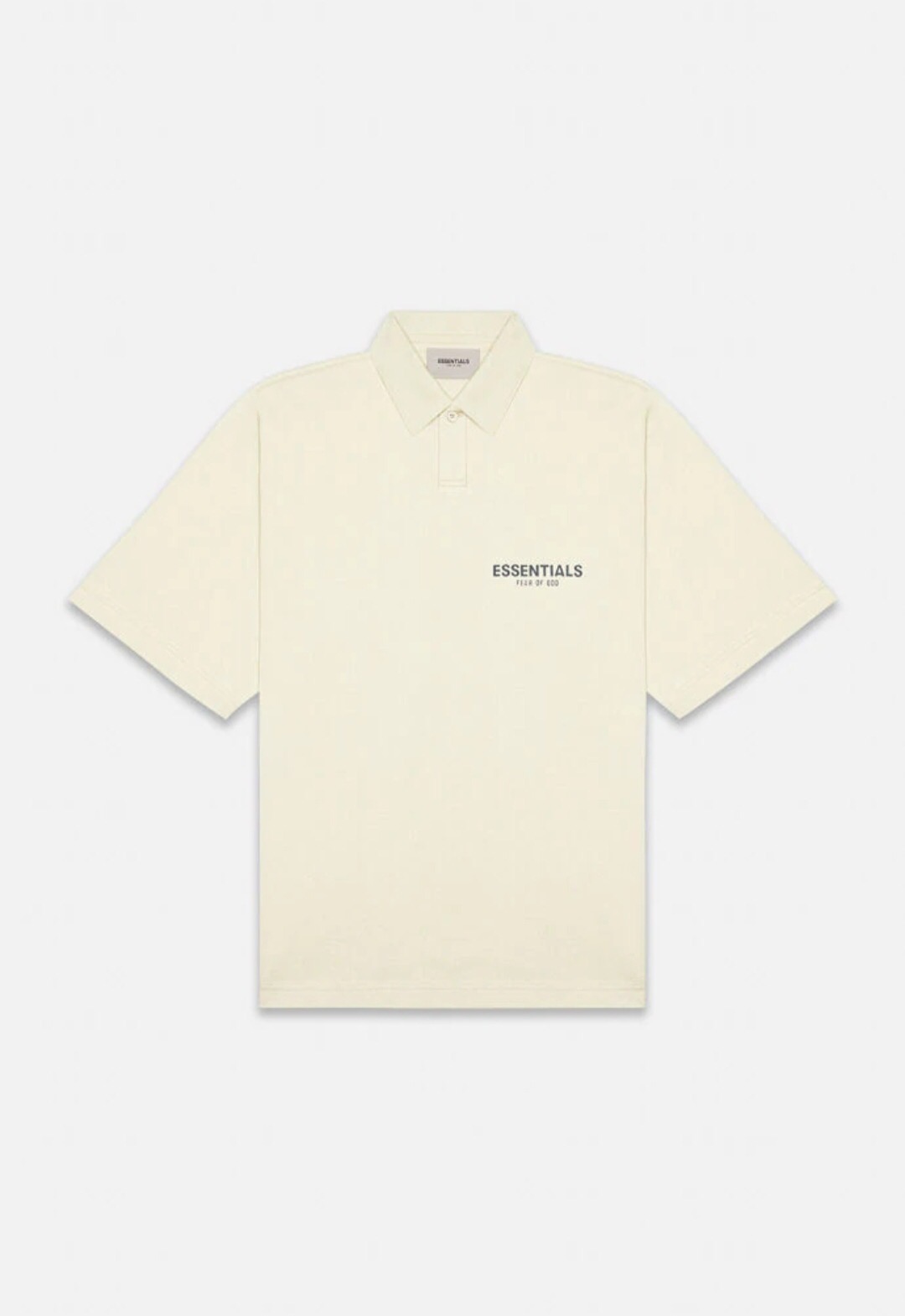 [buy more save more]1:1 quality version fear of god essentials small logo polo tee