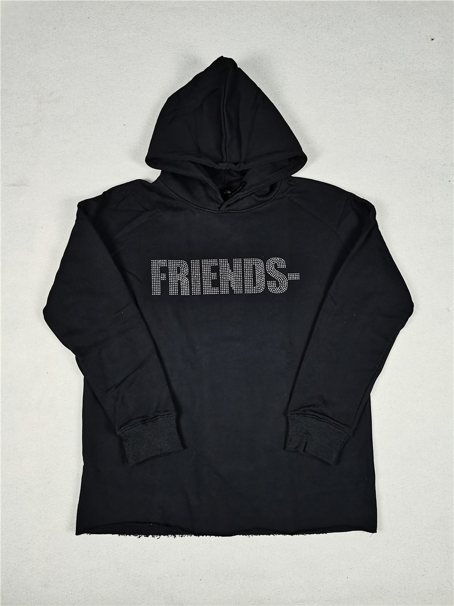 Vlone hoodie diamonds clearance