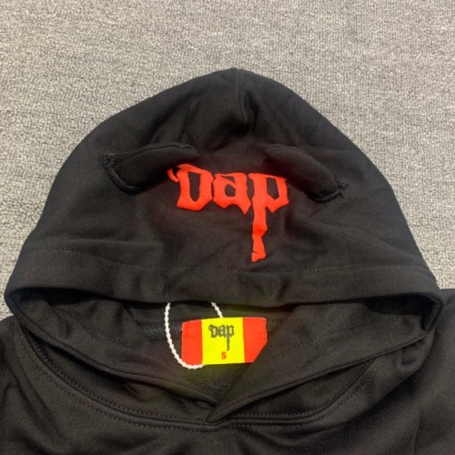 DAP Hooded sweater with arrow tail