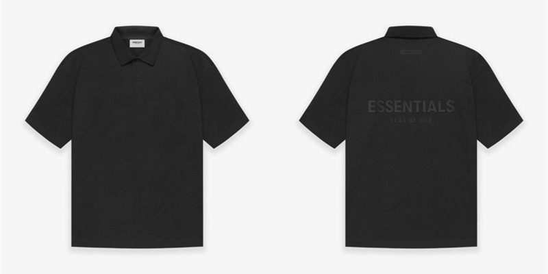 [buy more save more] 1:1 quality version fear of god essentials black lable 2021 polo shirt tee
