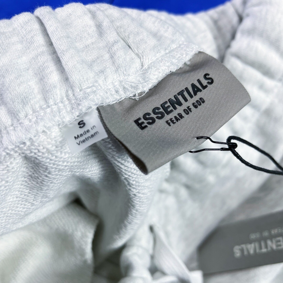 [buy more save more]1:1 quality version fear of god essentials tmc shorts blue grey