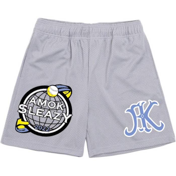 AMOKSLEAZY K logo shorts 8 colors