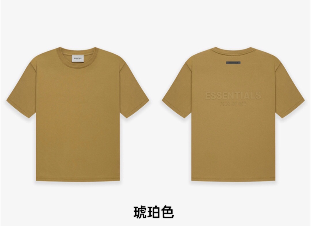 [buy more save more] fear of god fog essentials 2021 new arrivals tee 8 colors