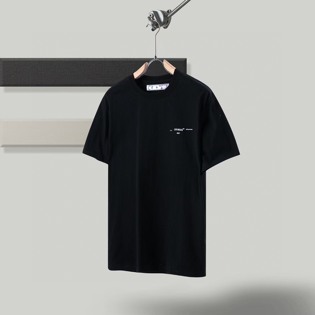 [buy more save more] off-white blue oil painting tee