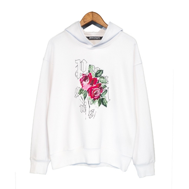 [buy more save more]palm angels nice to see a rose hoodie