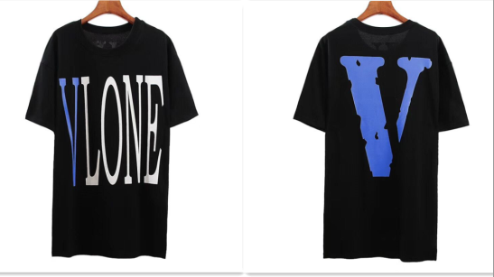 [buy more save more] 1:1 version vlone big logo tee 4 colors