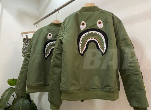 [Buy more Save more]Bape  shark camo green jacket 2 colors