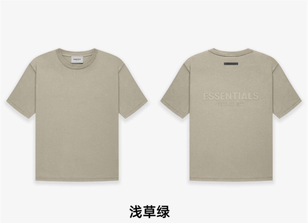 [buy more save more] fear of god fog essentials 2021 new arrivals tee 8 colors