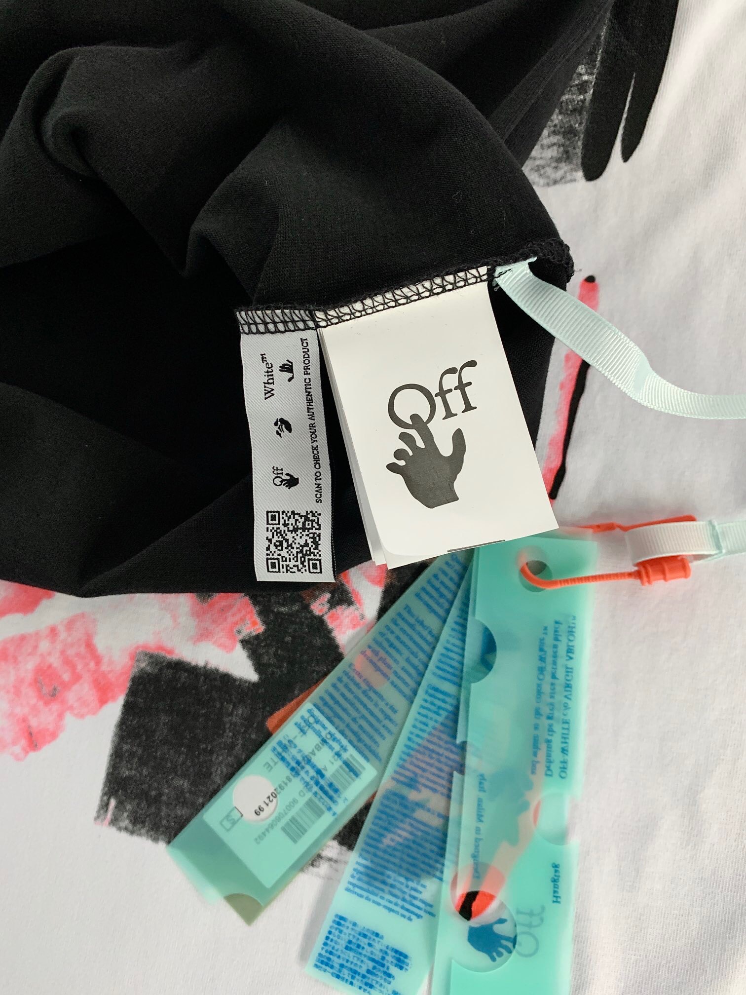 [buy more save more] 1:1 quality off-white brick logo tee
