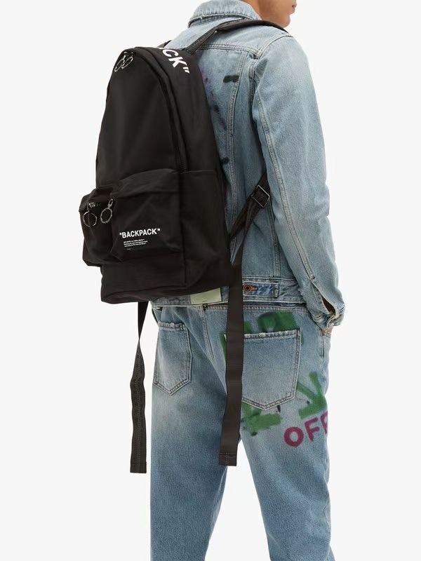 Off white 2020 small logo backpack