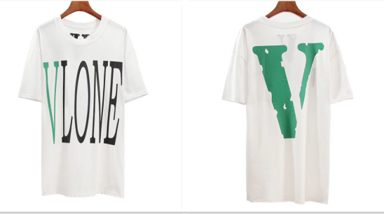 [buy more save more] 1:1 version vlone big logo tee 4 colors