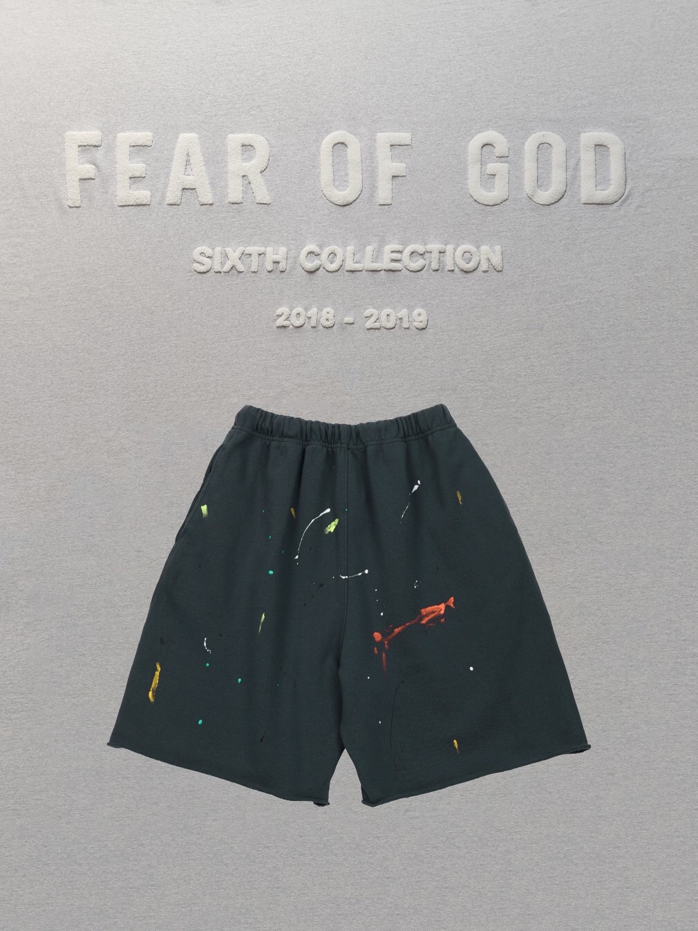 [buy more save more] hand drawn shorts 3 colors