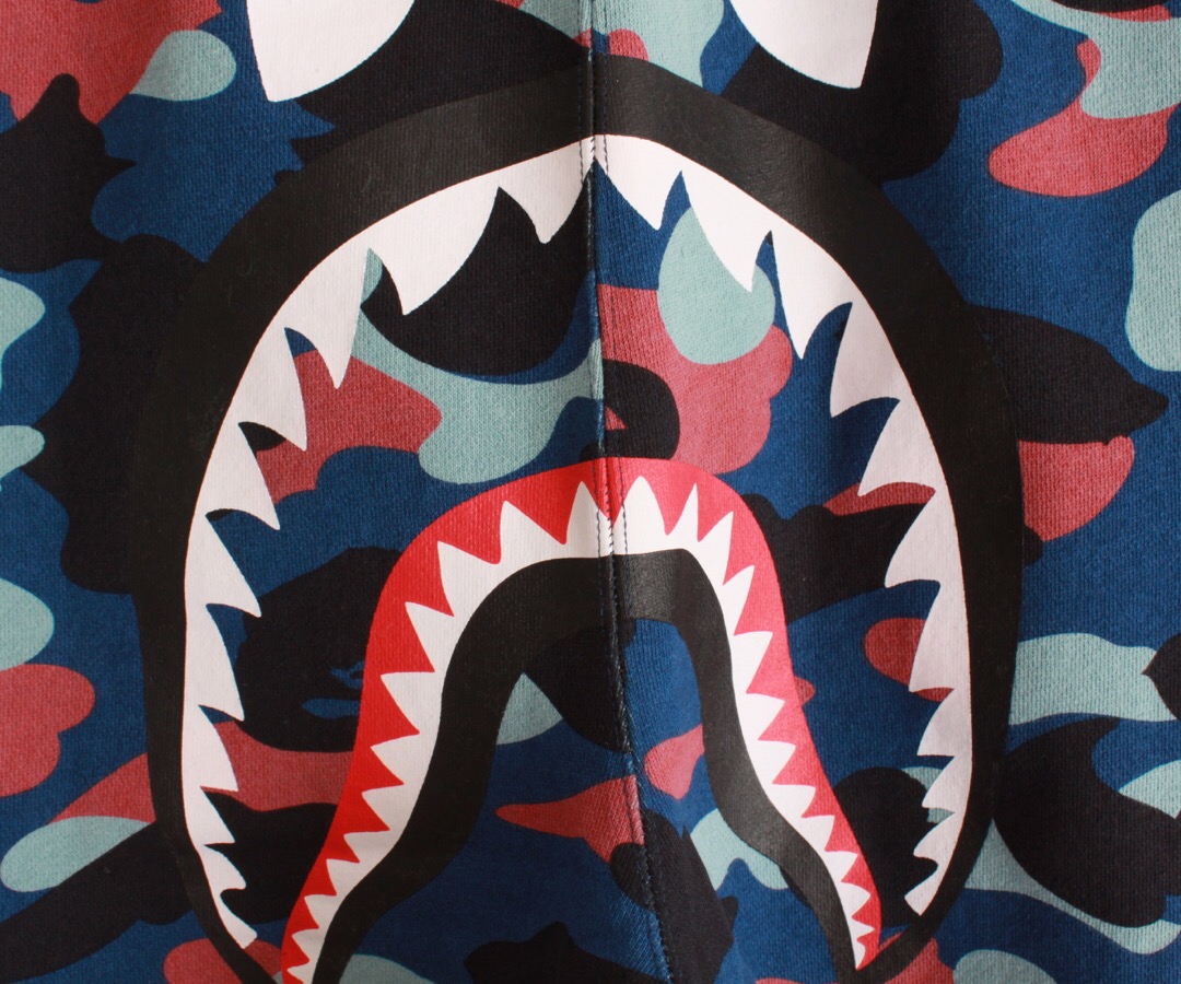 [buy more save more]1:1 version bape shark F**e shorts 6 styles