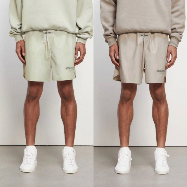 [buy more save more]1:1 quality version fear of god fog essentials 3m nylon shorts 5 colors