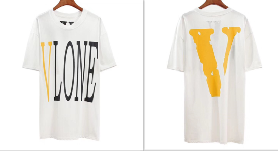 [buy more save more] 1:1 version vlone big logo tee 4 colors