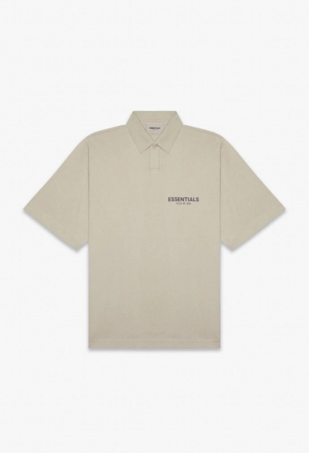 [buy more save more]1:1 quality version fear of god essentials small logo polo tee