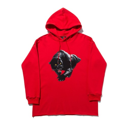 Vlone panther red hoodie