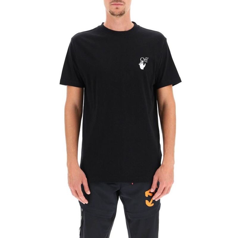 [buy more save more]1:1 quality off-white caravaggio oil painting tee black white