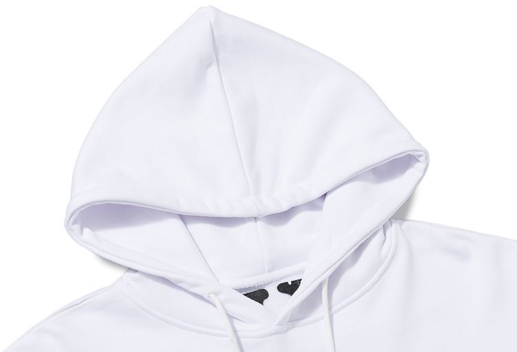 [buy more save more]vlone rap star hoodie black & white