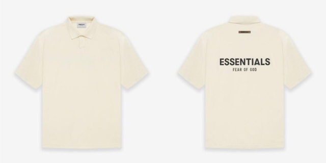 [buy more save more] 1:1 quality version fear of god essentials black lable 2021 polo shirt tee