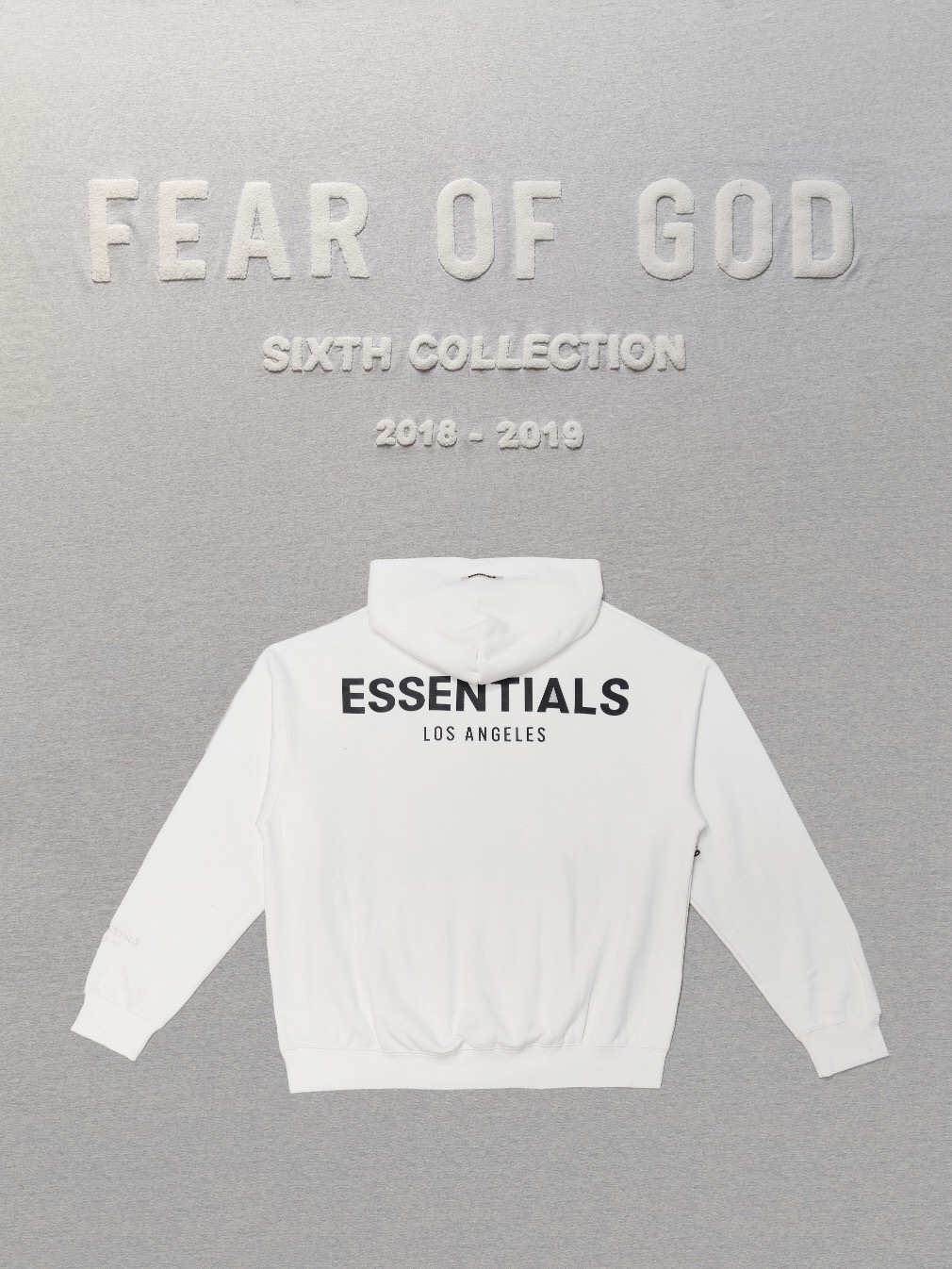 1:1 quality version fear of god essentials los angeles limited 3m logo hoodie