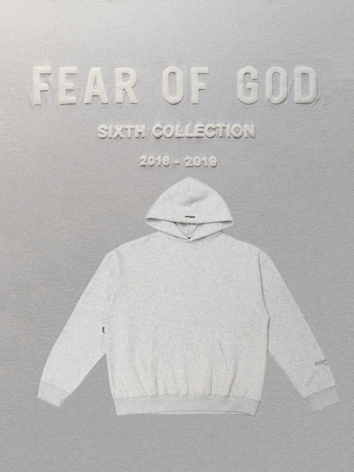 1:1 quality version Fear of God ESSENTIALS Los Angeles limited 3M logo hoodie