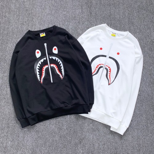 1:1 quality Bape shark logo sweatshirt-