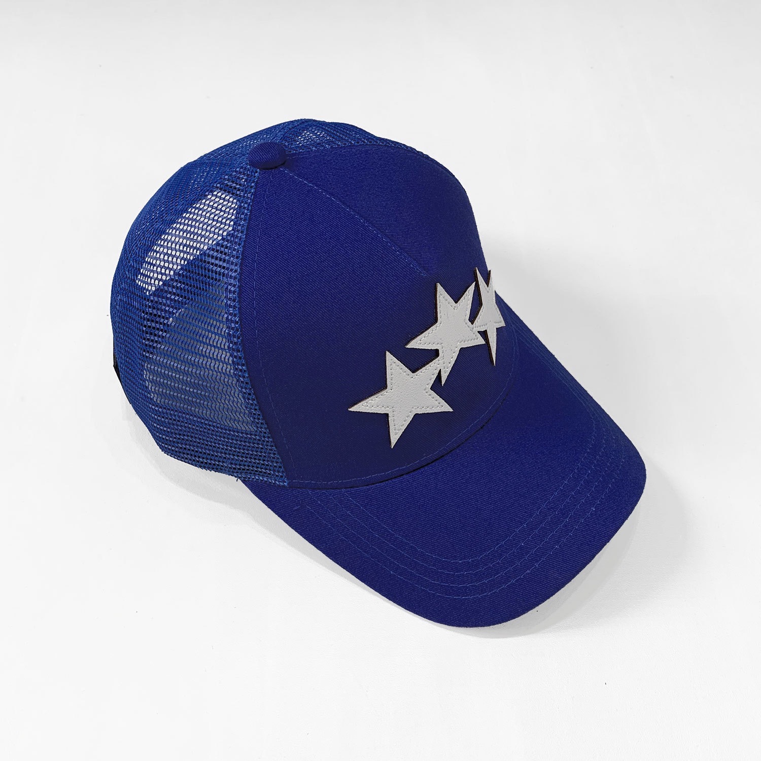 three stars mesh cap
