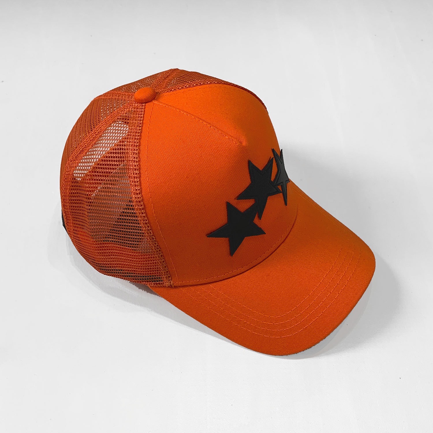 three stars mesh cap