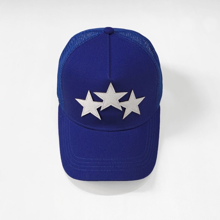 Three stars mesh cap