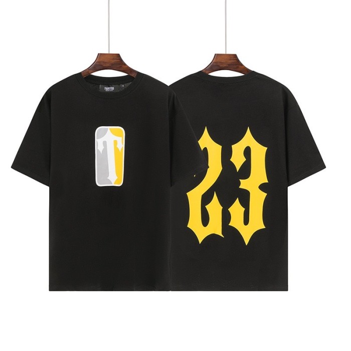 Trapstar 1:1quality version 23 yellow short-sleeved