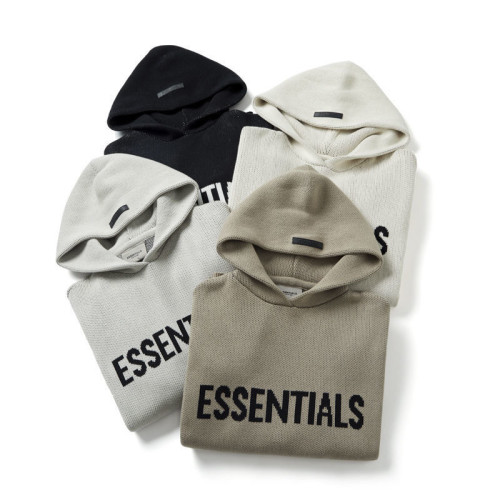 Fear of God Essentials knit hoodie sweater-