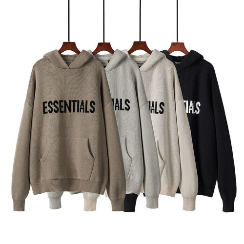 Fear of God Essentials knit hoodie sweater-