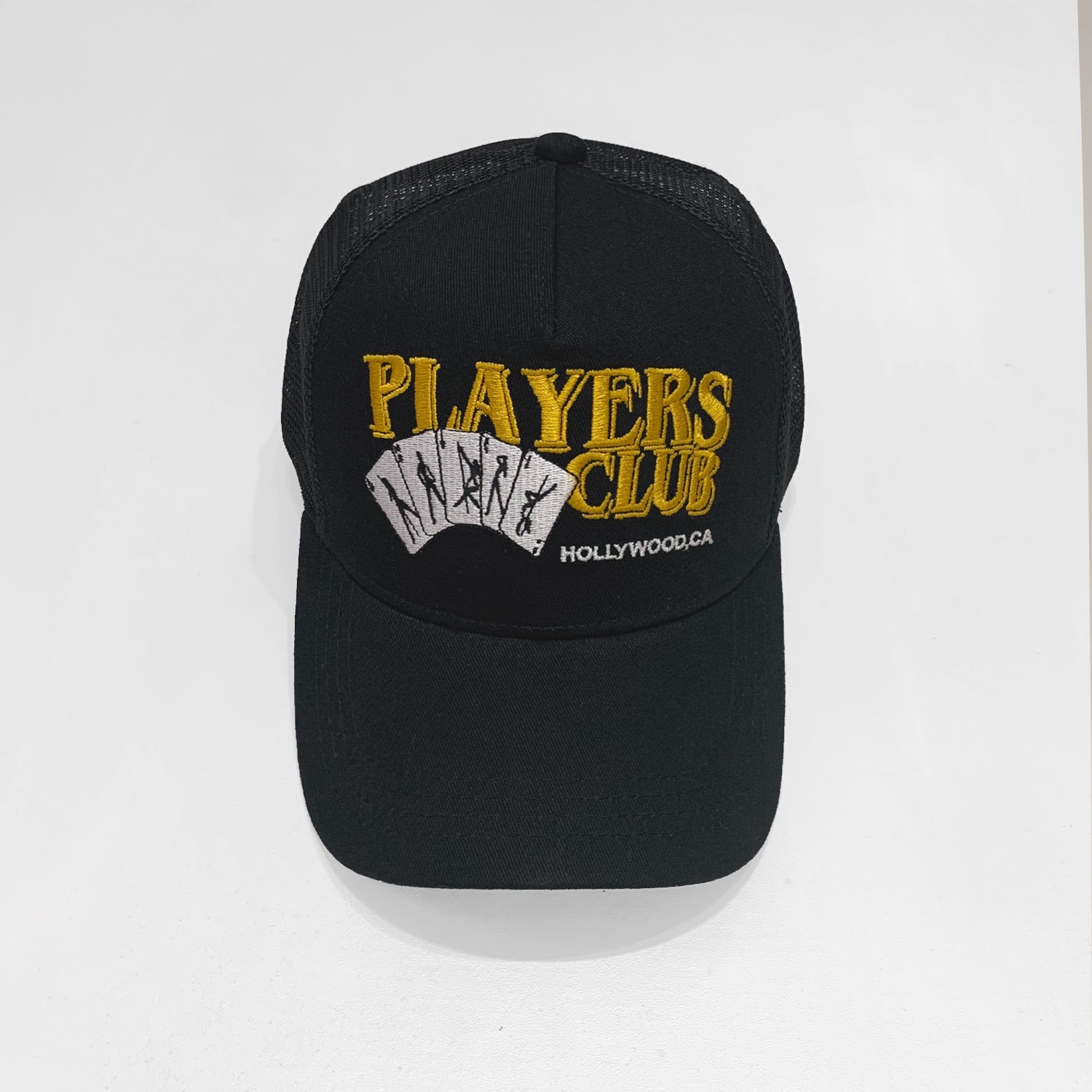 various logo mesh cap