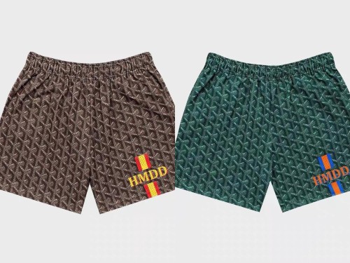 1:1 quality HMDD LA goy@rd style logo mesh shorts-