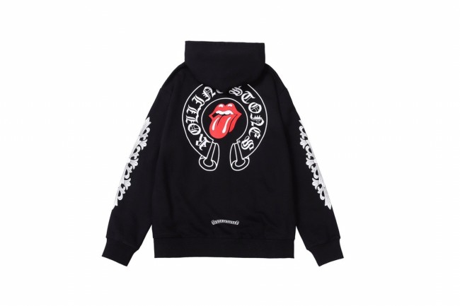 [buy more save more]Red tongue zipper hoodie