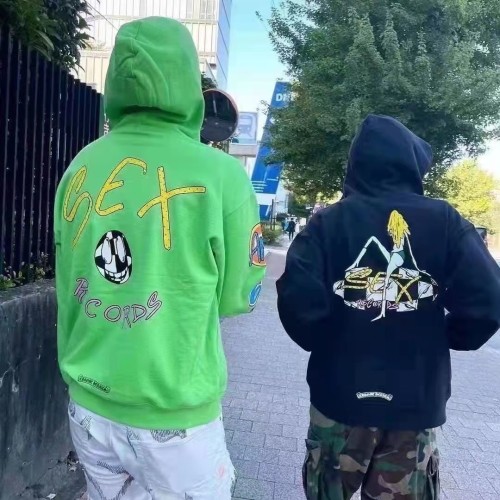 Street style graffiti hoodies