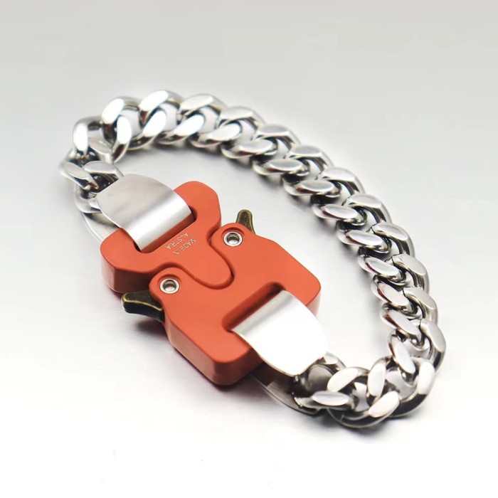 [Buy More Save More]1017 ALYX 9SM MERGE CANDY CHARM BRACELET - SILVER