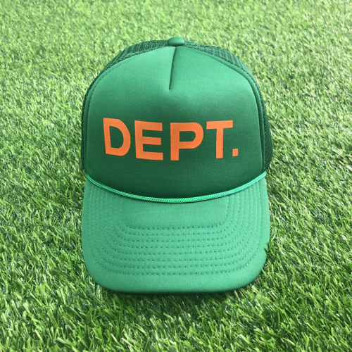 Big letters truck cap green