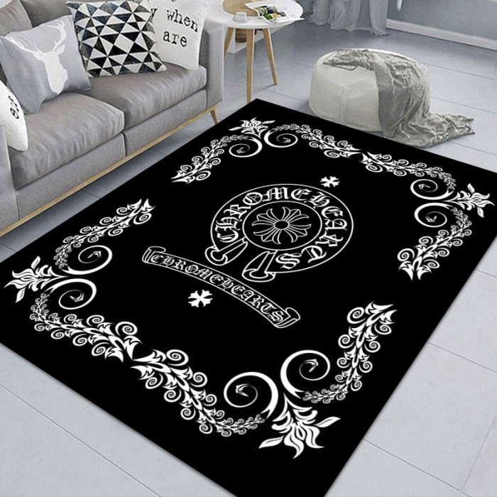 [E70] crystal velvet rug