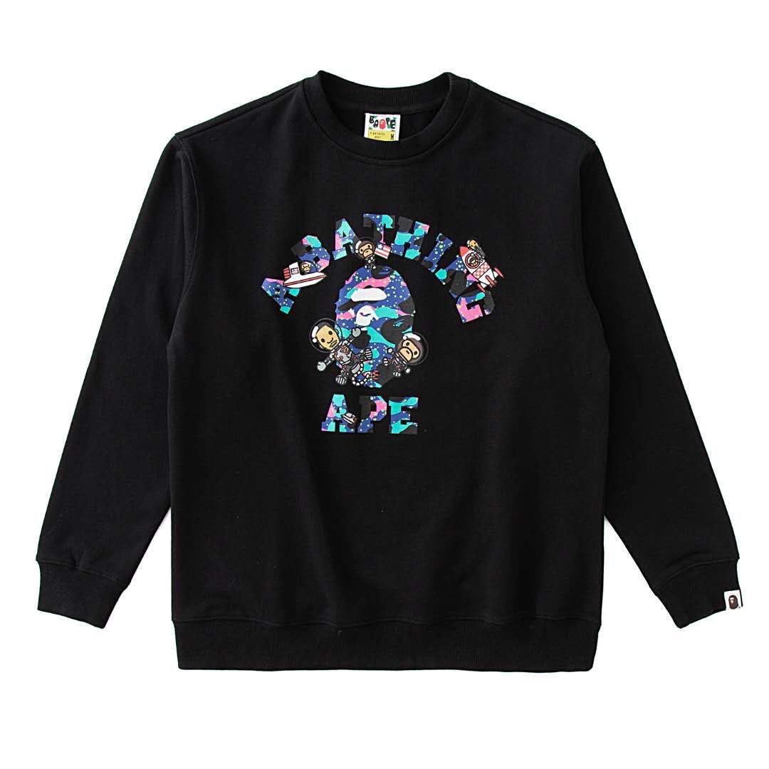 US 69.00 Bape space camo ape head logo sweatshirt www.repdog.cn