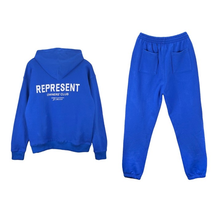Classic letter logo hoodie and sweatpants