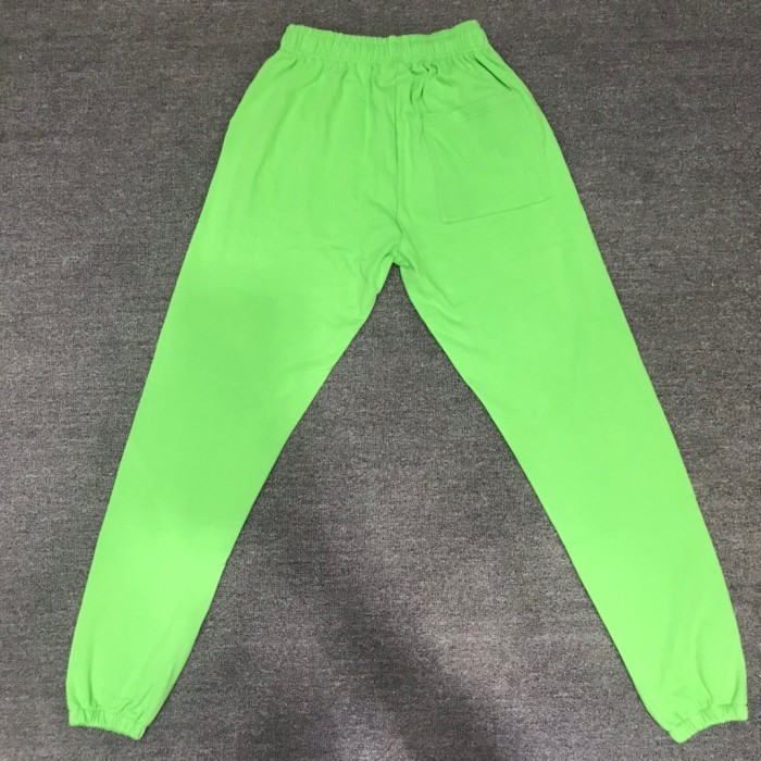 Young Thug Sp5der-White number green pants