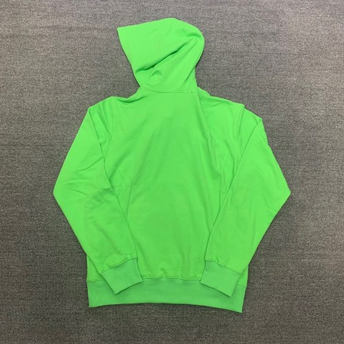 Young Thug Sp5der-White letters green hoodie